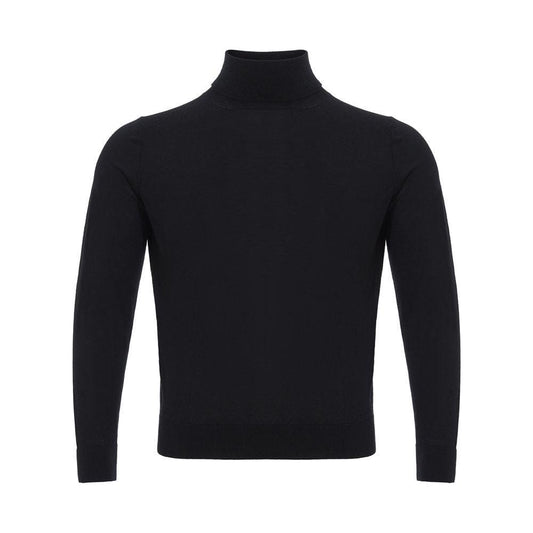 Colombo Black Cashmere Turtleneck 1728,67397976224,Black,Clothing,Colombo,IT60 | 4XL,Men,Men - Clothing,New with tags,Sweaters - Clothing,Sweaters - Men - Clothing,Turtlenecks - Sweaters - Clothing