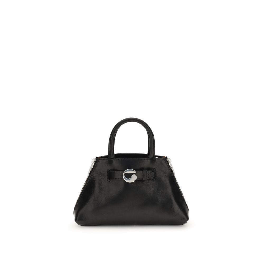 Coperni Black Calf Leather Bos Taurus Shoulder Bag Coperni