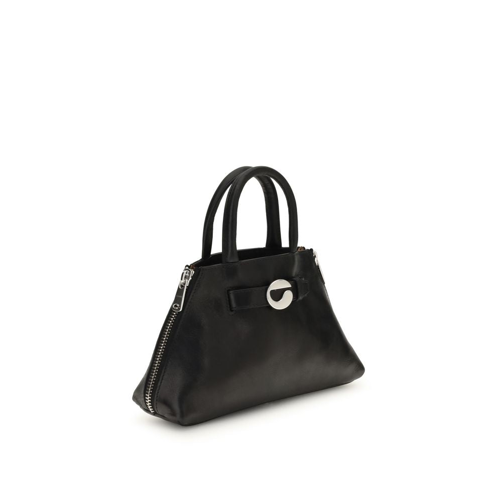 Coperni Black Calf Leather Bos Taurus Shoulder Bag Coperni