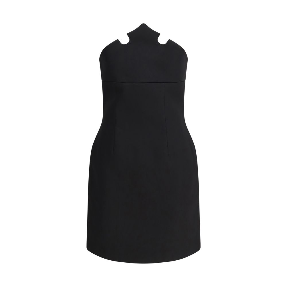 Coperni Black Polyester Casual Dress