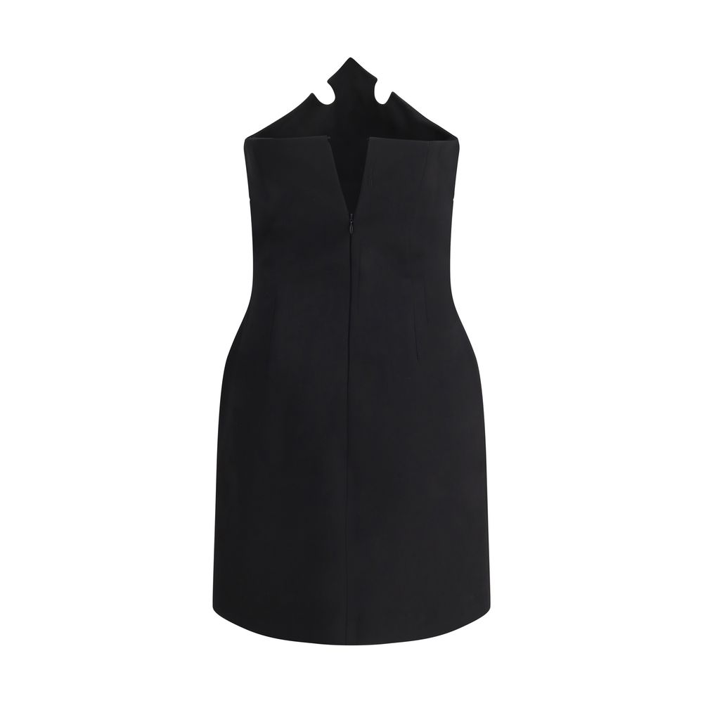 Coperni Black Polyester Casual Dress Coperni