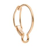 ORECCHINI DODO MOD. DHB4000HOOPS0009R DESIGNER FASHION JEWELLERY DODO