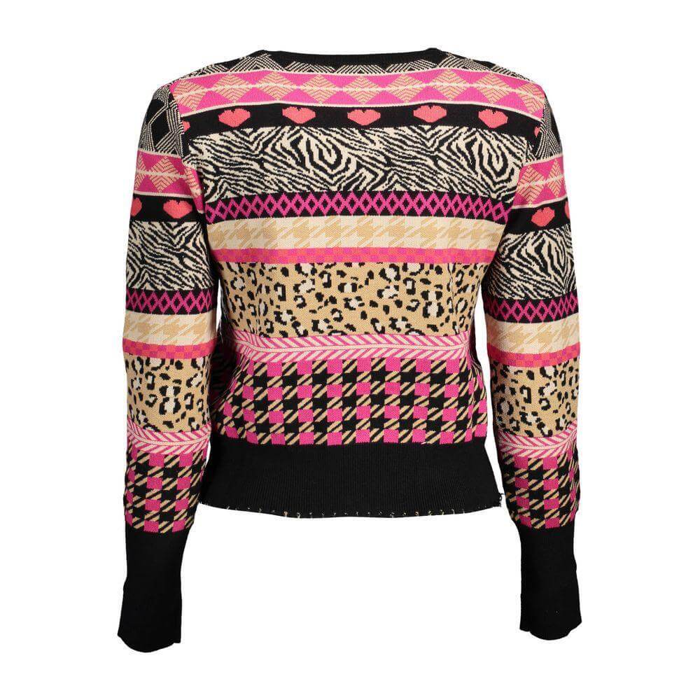 Desigual Black Viscose Women Sweater