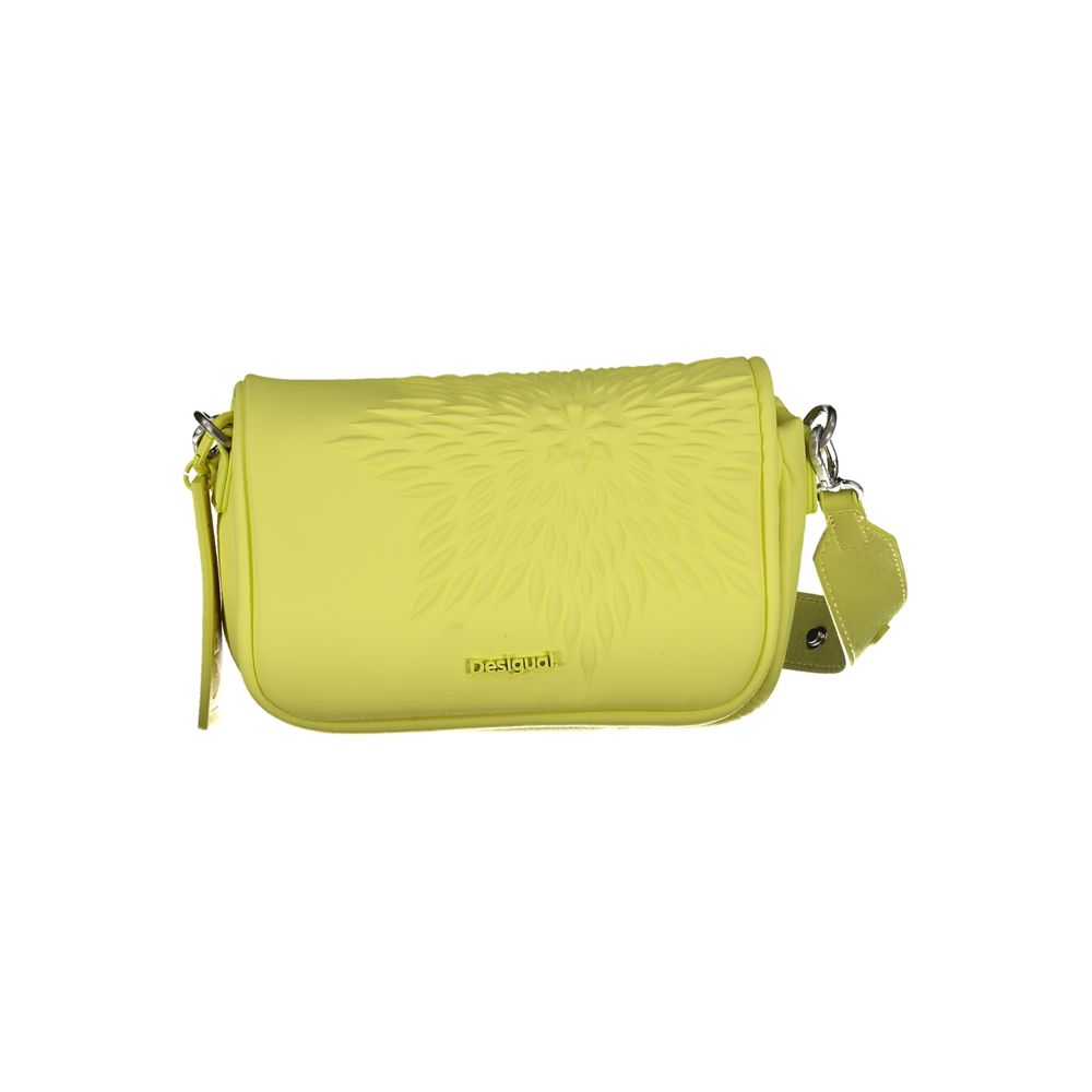Desigual Giallo Polyurethane Women Handbag
