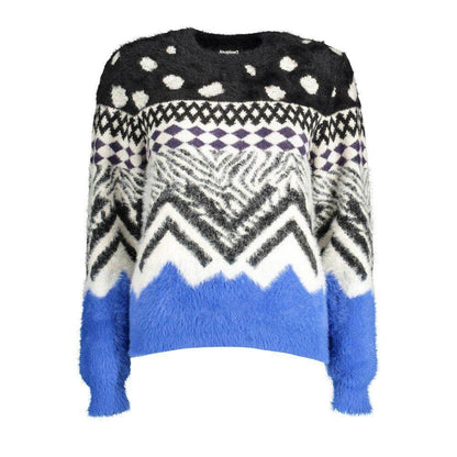 Desigual Nero Poliammide Women Sweater Desigual