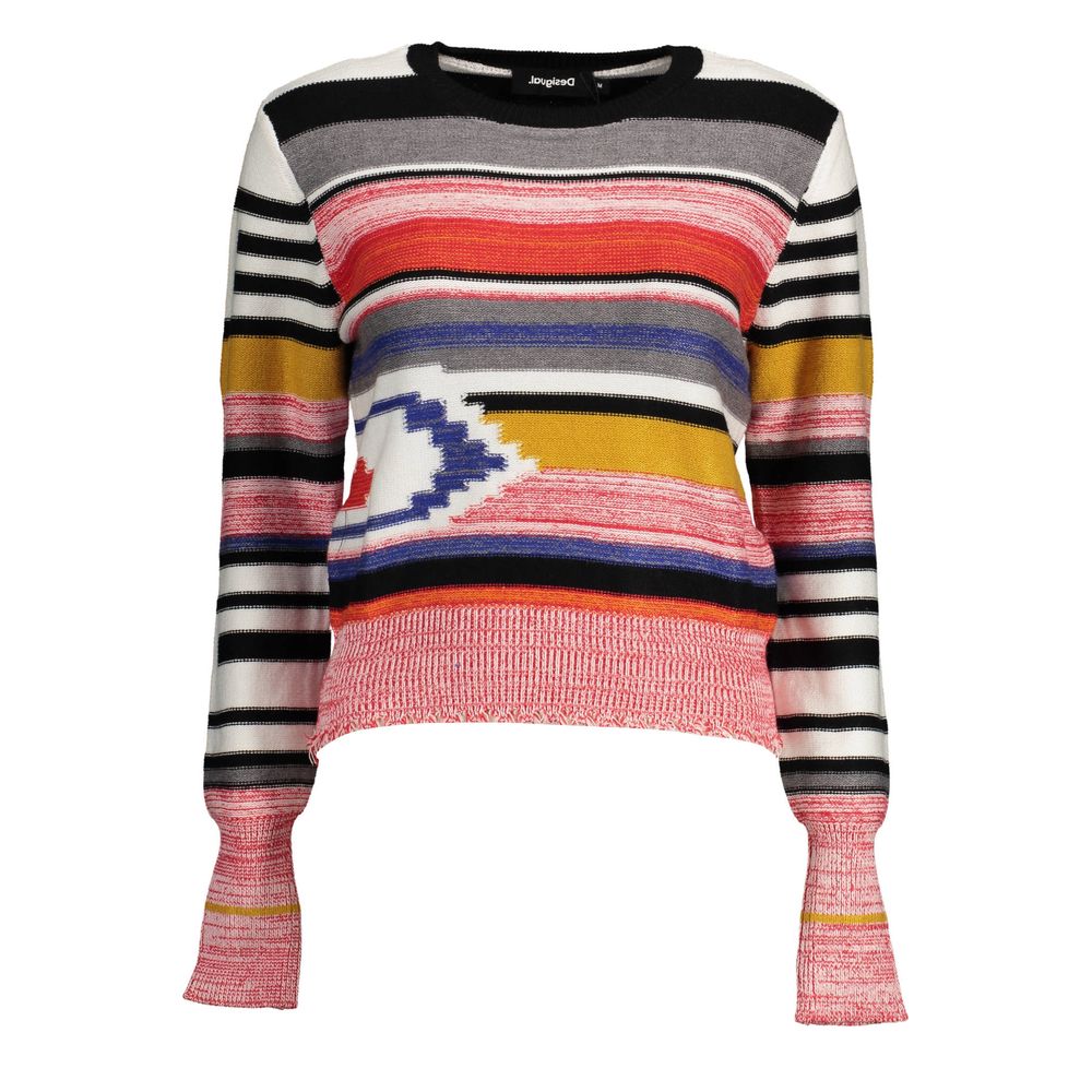 Desigual Rosso Viscosa Women Sweater