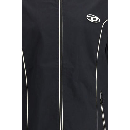 Diesel Black Polyamide Shell Jacket
