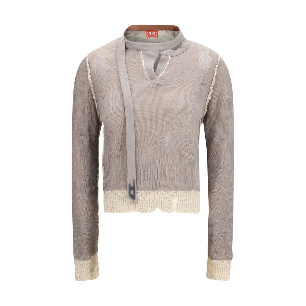 Diesel Gray Cotton Sweatshirt 1728,72470364320,Clothing,Diesel,Gray,L,M,Men,New with tags,Sweaters - Clothing,Sweatshirts - Sweaters - Clothing,XL