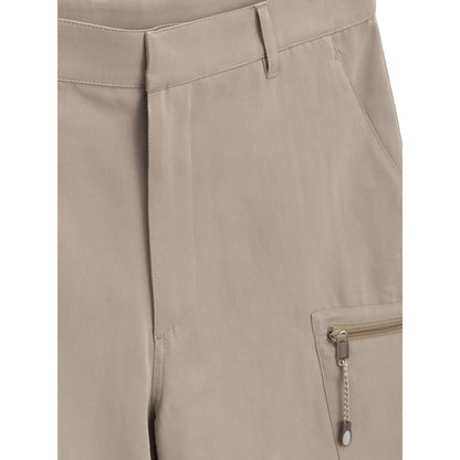 Dior Beige Cotton Cargo Shorts Dior