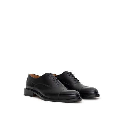 Dior Black Leather Oxfords And Derbies Dior
