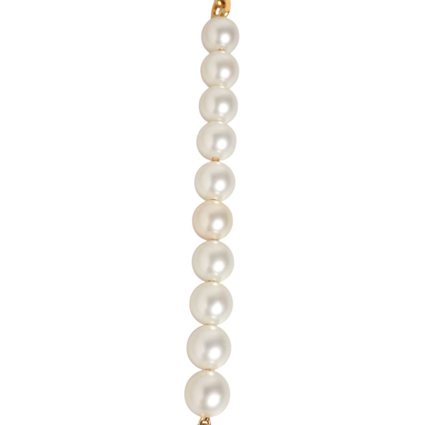 Dolce & Gabbana Black Leather Gold Chain Bag Accessory Shoulder Strap