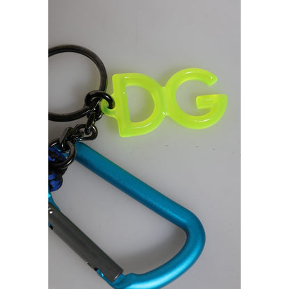 Dolce & Gabbana Multicolor Tape String DG Logo Keychain Polyester Keyring 1728,67345645728,Accessories,Dolce & Gabbana,Keychains - Men - Accessories,Keychains - Other Accessories - Accessories,Material: 75% Polyester 25% PVC,Men,Men - Accessories,Multicol