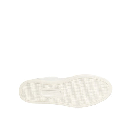 Dolce & Gabbana White Leather Heart Embellished Sneakers Shoes