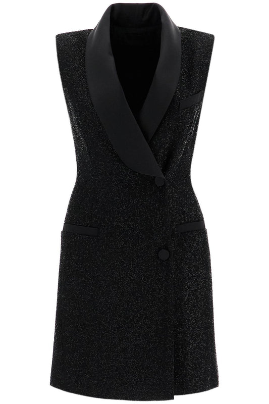 MAX MARA PIANOFORTE MAX MARA PIANOFORTE tower dress in satin and sequins with