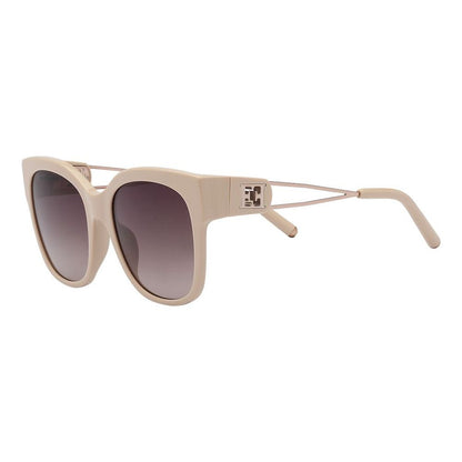 Escada Beige Metal Sunglasses Escada