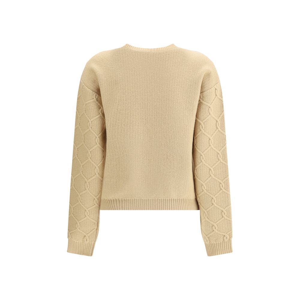 Etro Beige Wool Sweatshirt Etro