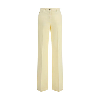Etro Bicolor Cotton Straight-Leg Jeans