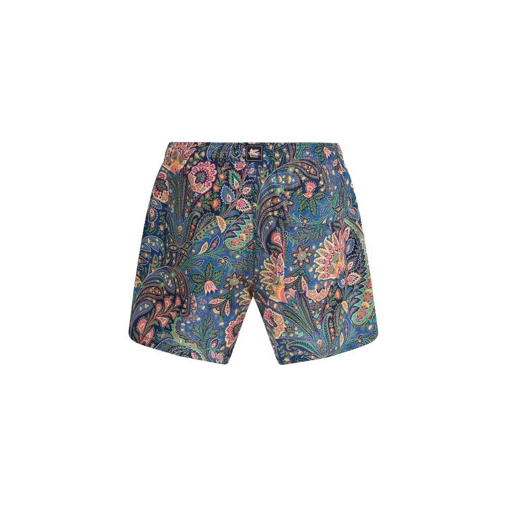 Etro Multicolor Polyester Short And Mini Shorts Etro