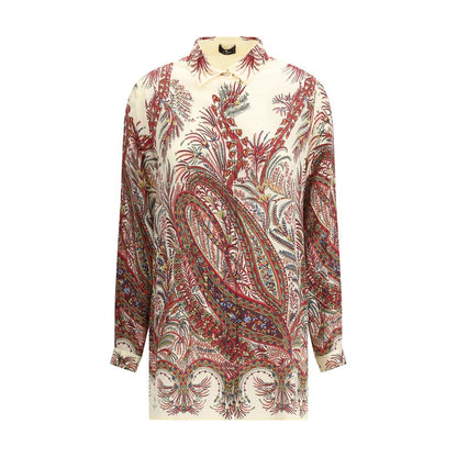 Etro Multicolor Silk Pattern Shirt Etro