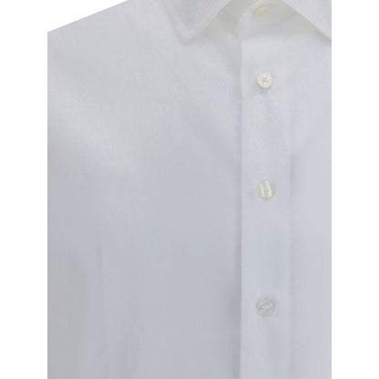 Etro White Cotton Dress Shirt Etro