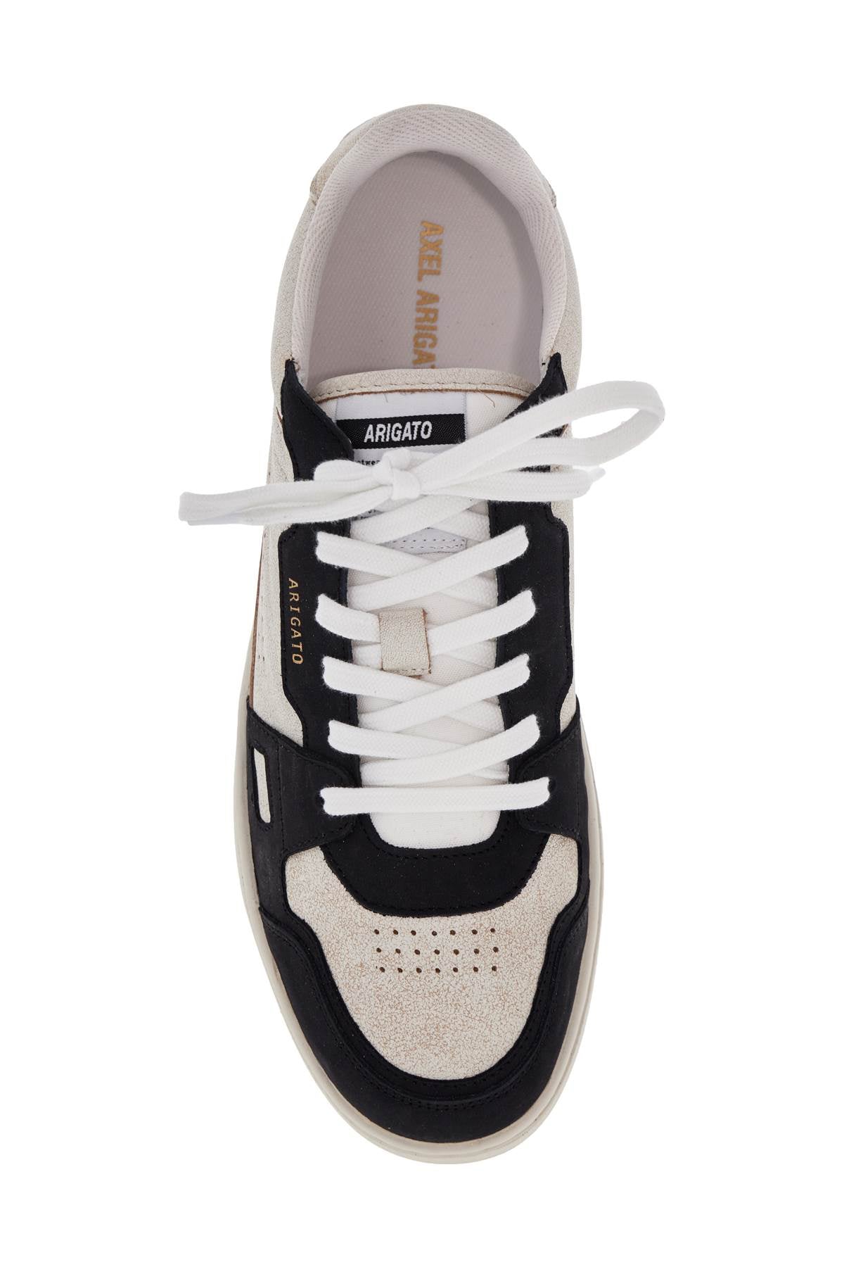 Axel Arigato sneaker dice lo beige and black in leather and suede with recycled materials Sneakers Axel Arigato