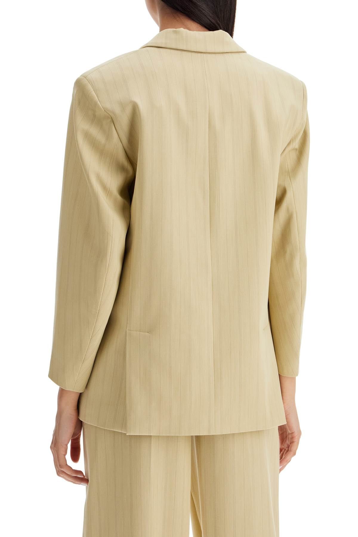 Ganni striped boxy blazer Jackets Ganni