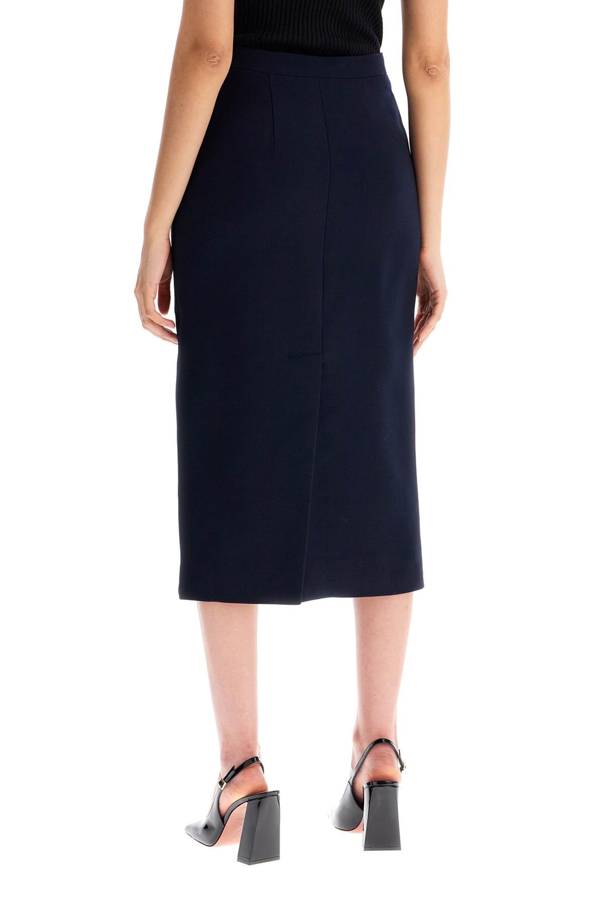 Alessandra Rich virgin wool midi skirt Skirts Alessandra Rich