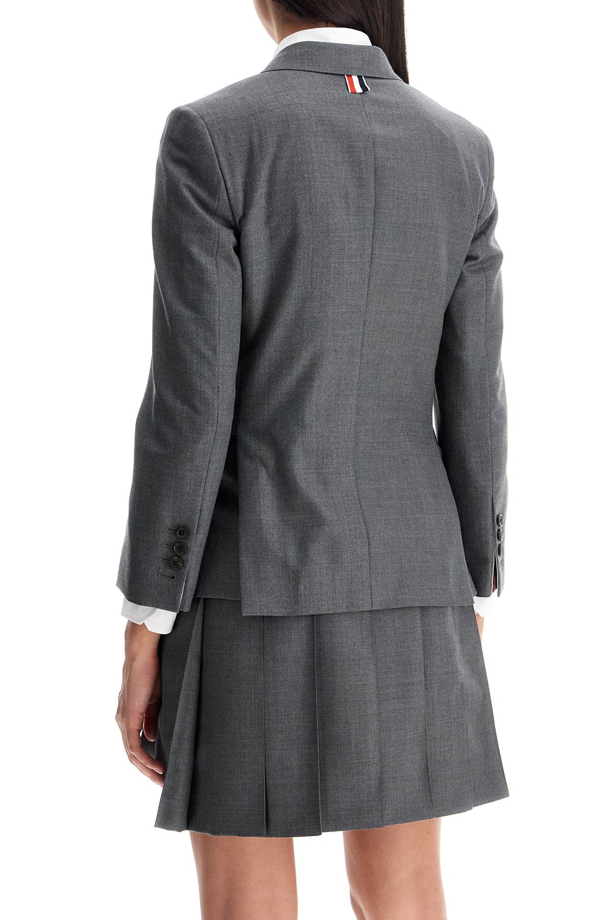 Thom Browne wool twill jacket in slim fit style Jackets Thom Browne