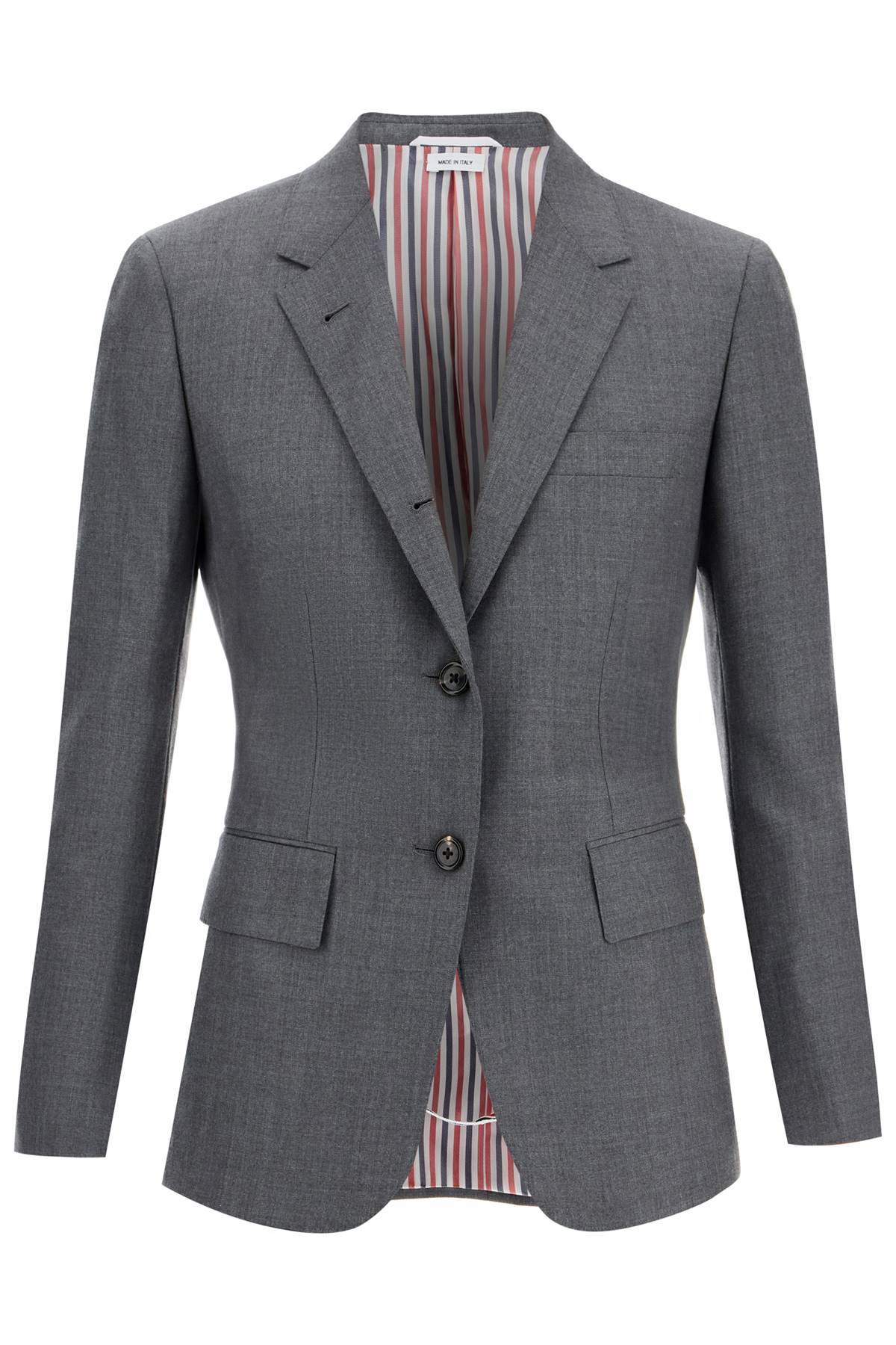 Thom Browne wool twill jacket in slim fit style Jackets Thom Browne