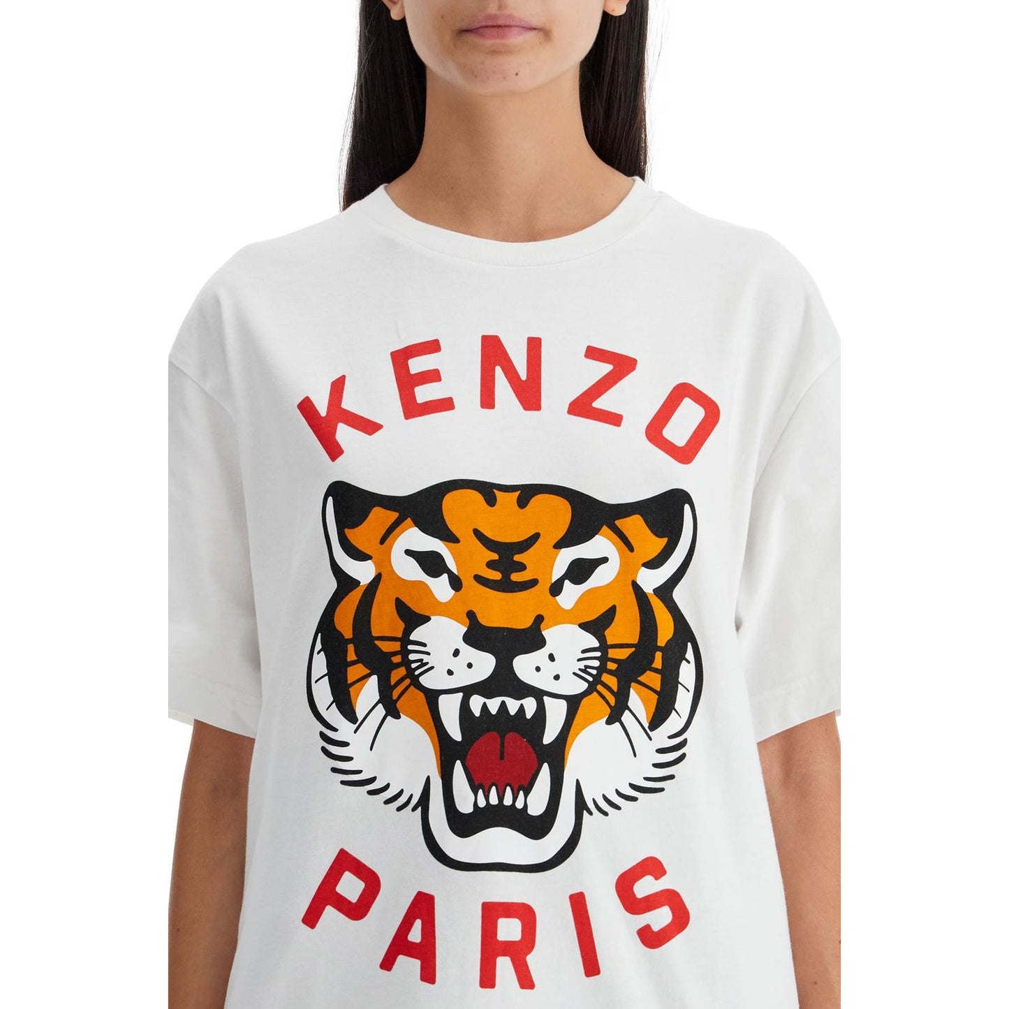 Kenzo lucky tiger crew-neck t-shirt Topwear Kenzo