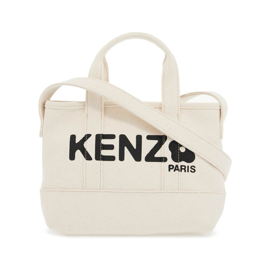 small kenzo utility denim tote bag Shopper Kenzo