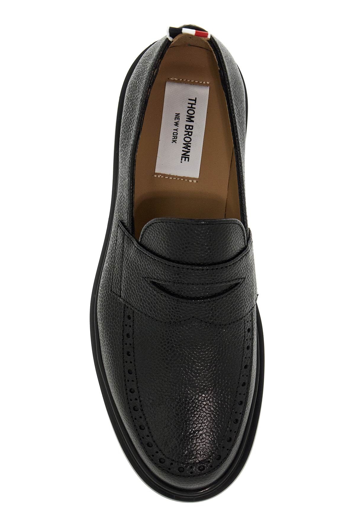 Thom Browne Mocassini in pelle marmellata Loafers Thom Browne