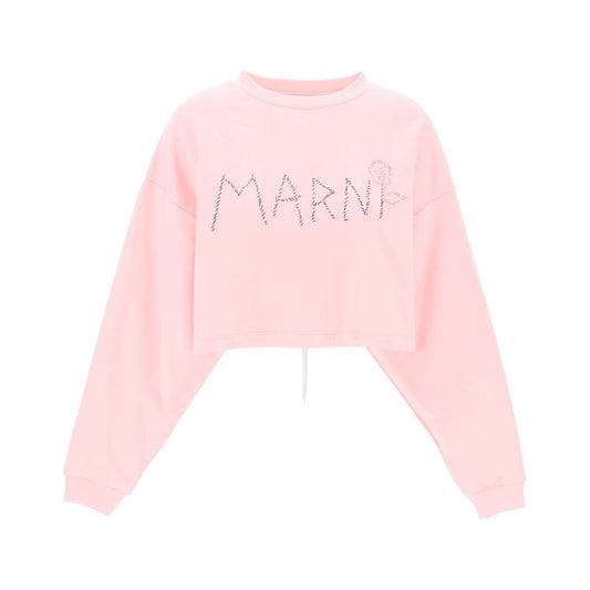 Marni Marni "organic cotton sweatshirt with hand-embroid Topwear Marni