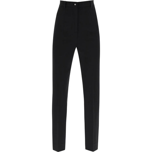 Dolce & Gabbana milano-stitch cigarette pants Trousers Dolce & Gabbana