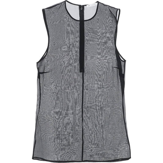 Ami Alexandre Matiussi sleeveless silk top Topwear Ami Alexandre Matiussi