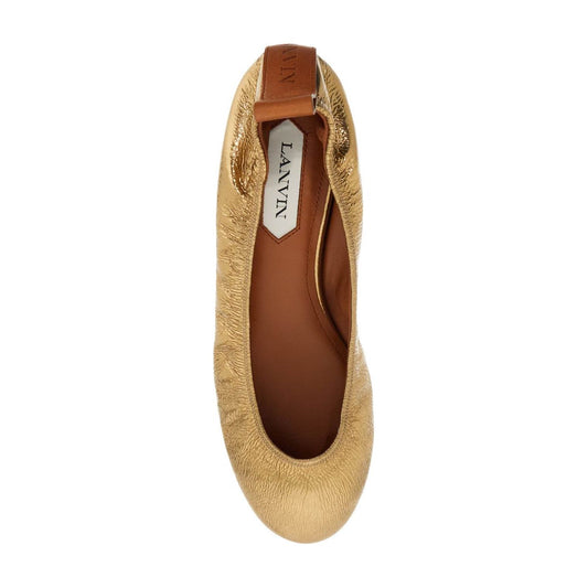 Lanvin laminate ballet Flat Shoes Lanvin