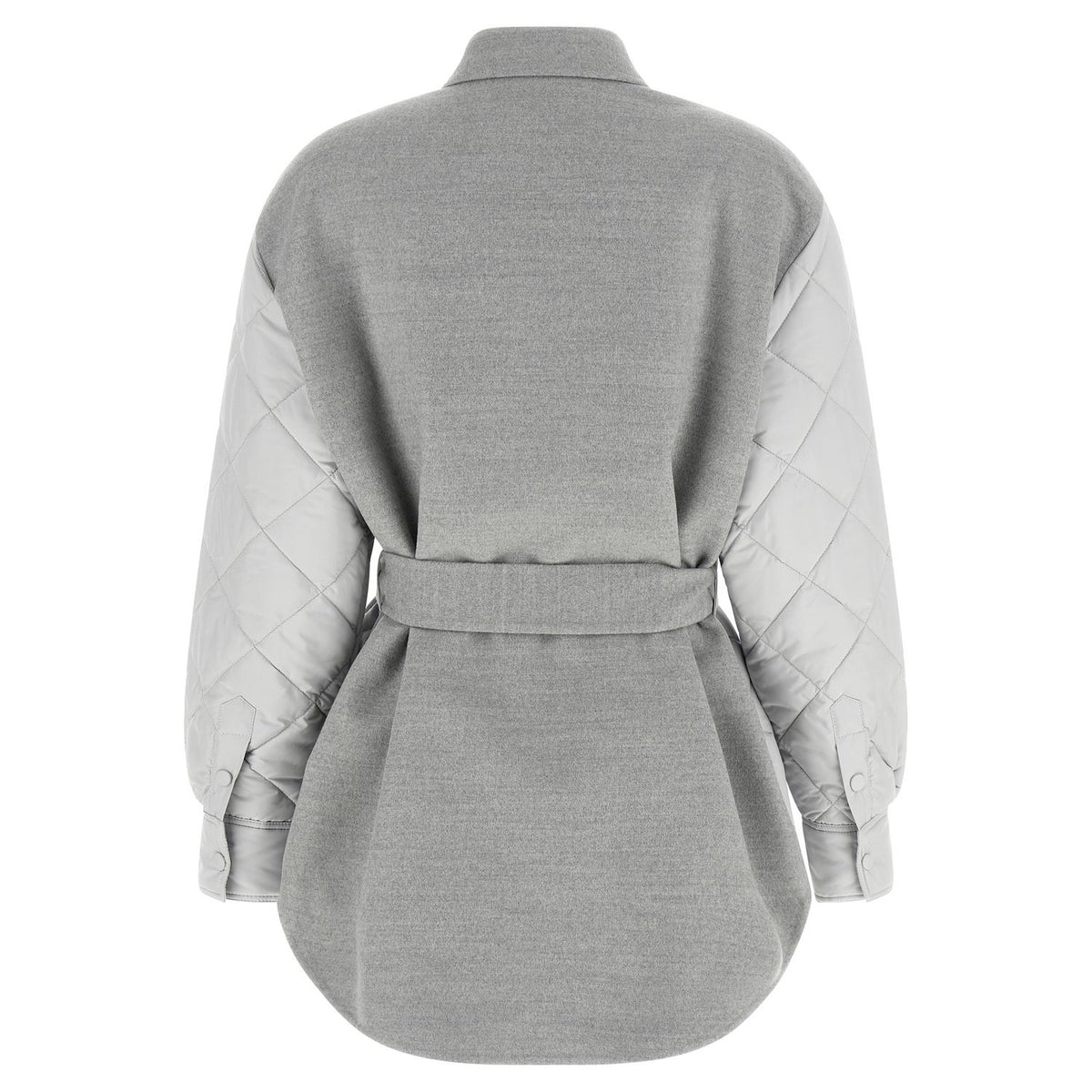Fabiana Filippi Gray Polyester Shell Jacket