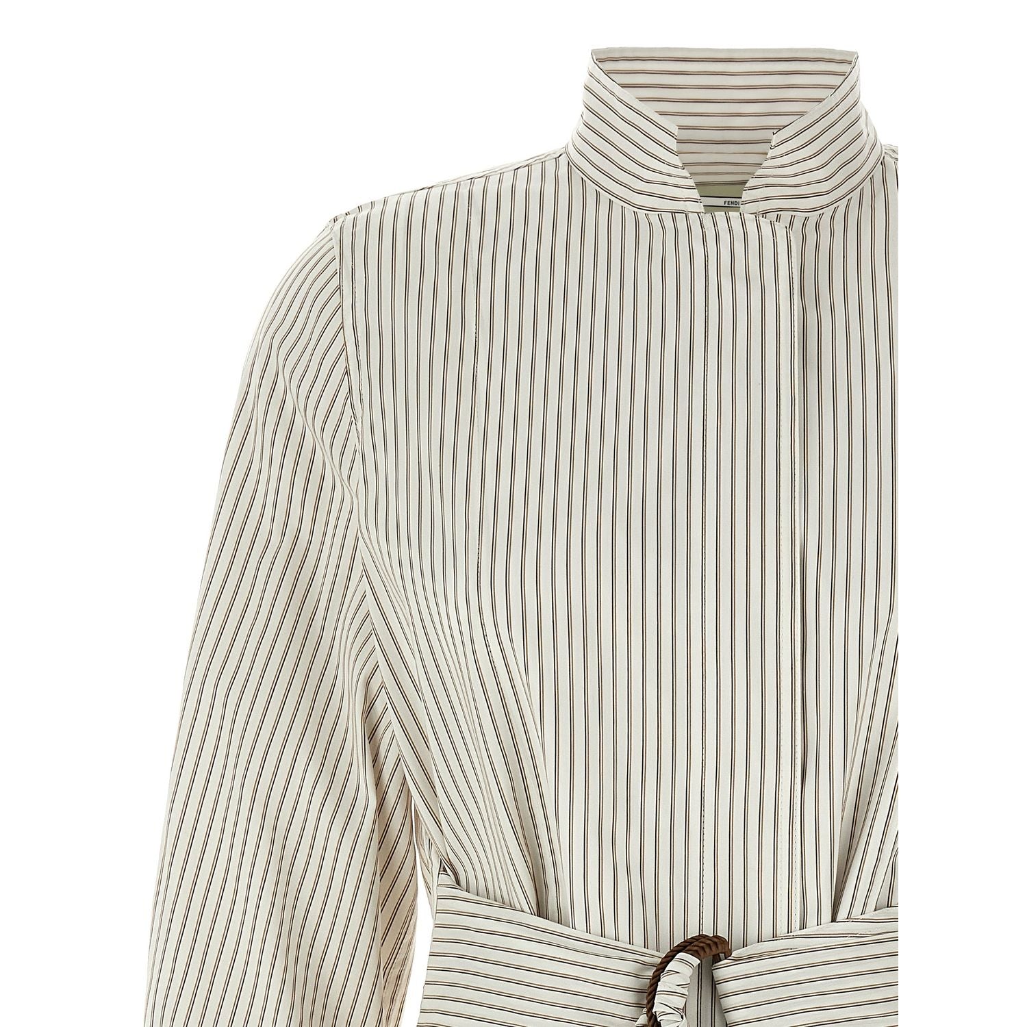 Fendi White Cotton Shell Jacket
