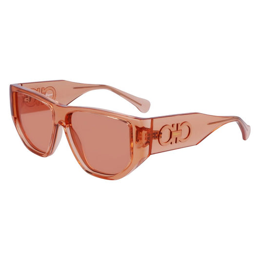 Ferragamo Orange Injected Sunglasses Ferragamo