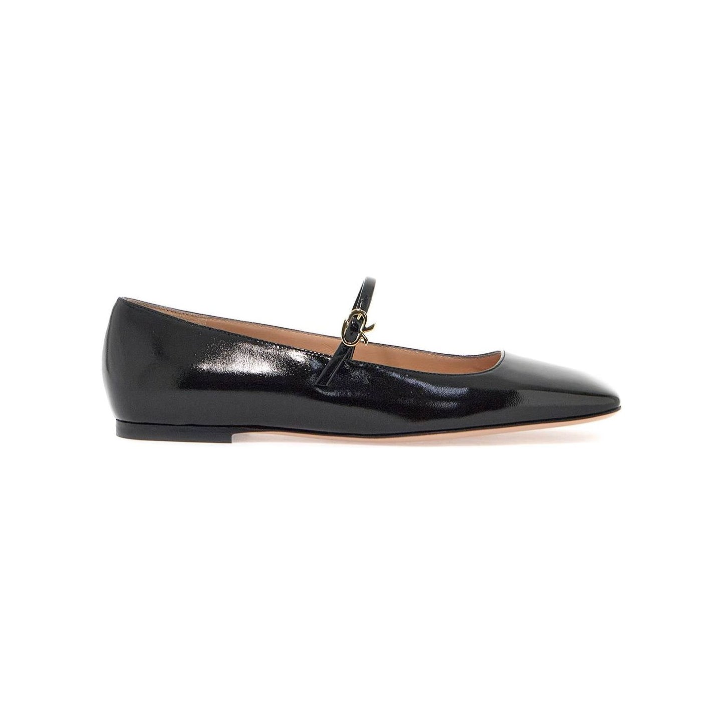 Gianvito Rossi "mary jane christina 05 in patent Flat Shoes Gianvito Rossi