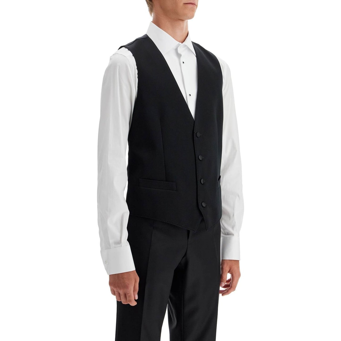 Dolce & Gabbana sartorial satin waistcoat Jackets Dolce & Gabbana