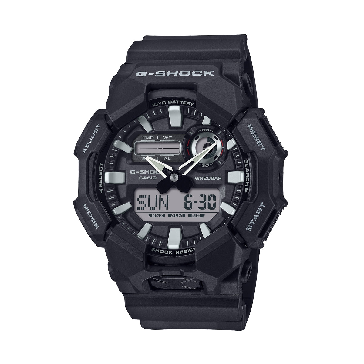 CASIO G-SHOCK Mod. NEW RUGGED BASIC Digital 10-Year Battery WATCHES