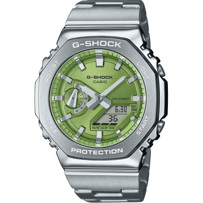 CASIO G-SHOCK Mod. OAK G-STEEL LIME GREEN WATCHES CASIO G-SHOCK