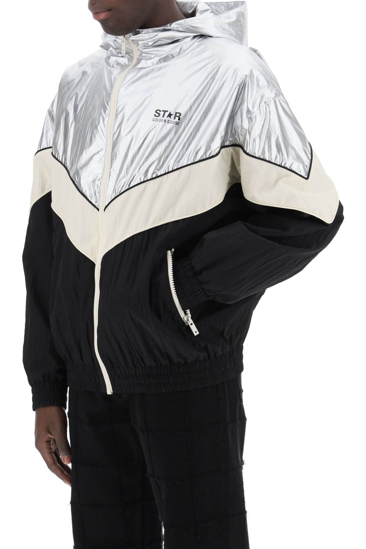 Golden Goose lens patchwork jacket Jackets Golden Goose