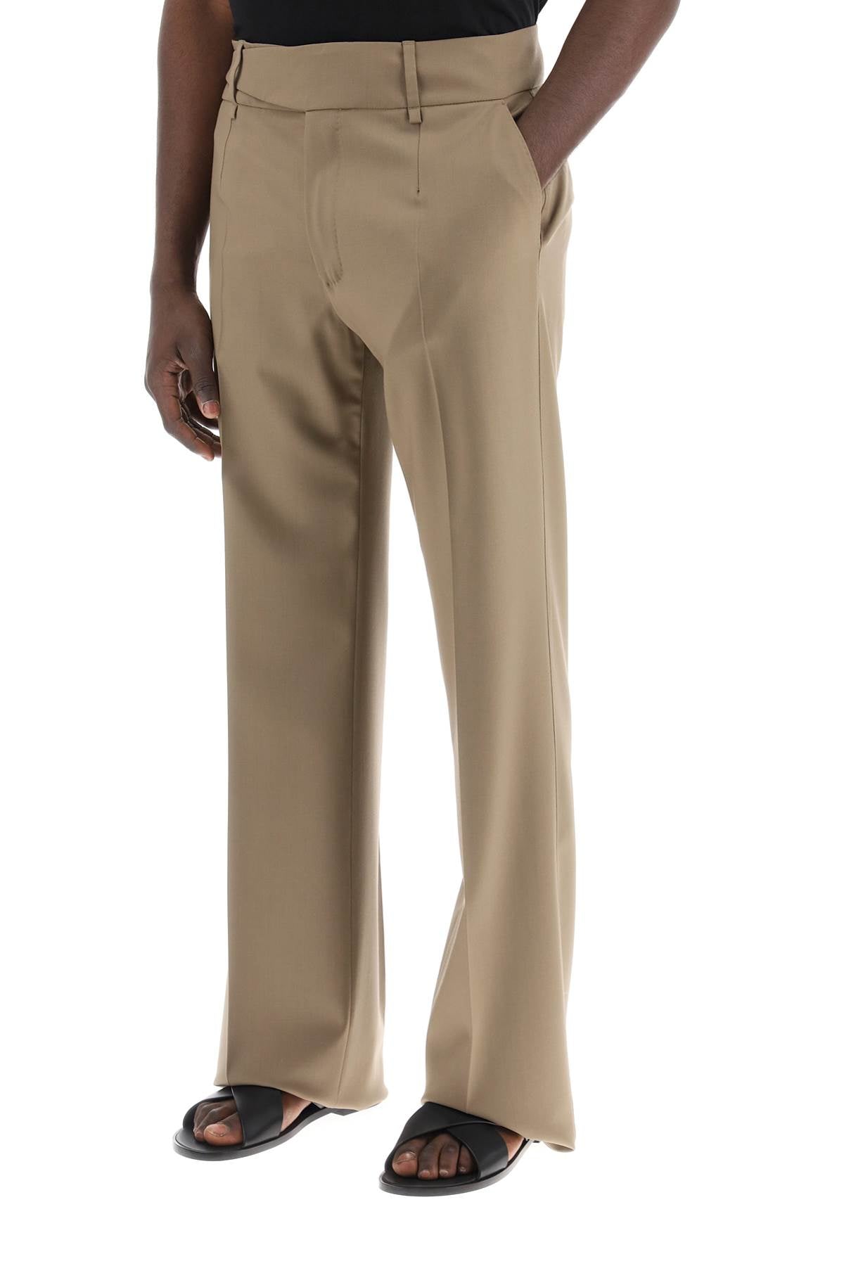 Dolce & Gabbana tailored trousers in bi-stretch wool Trousers Dolce & Gabbana