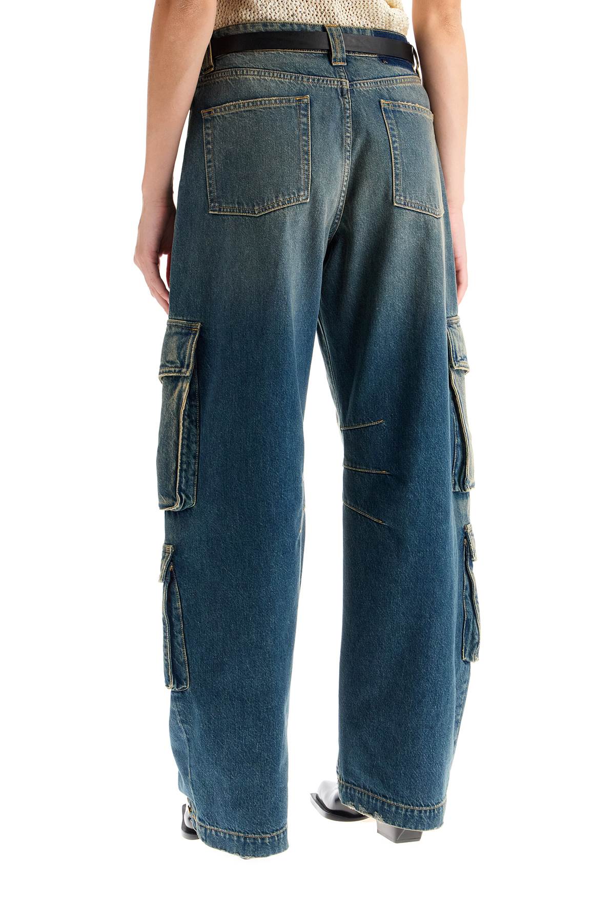 Golden Goose 'irina' wide leg cargo jeans Jeans Golden Goose