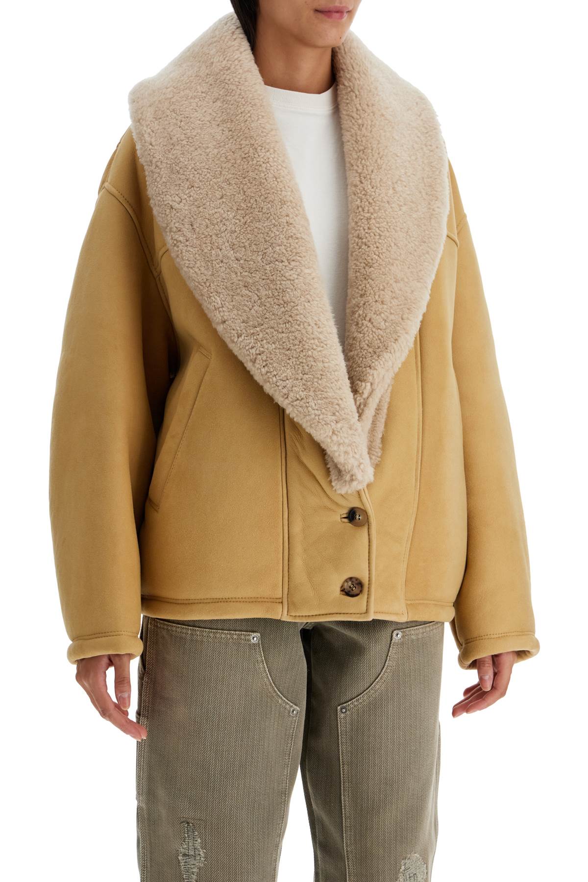 Golden Goose shearling margot jacket Jackets Golden Goose