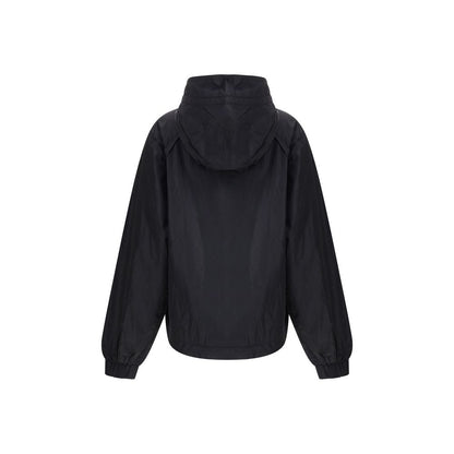 Ganni Black Nylon Shell Jacket Ganni