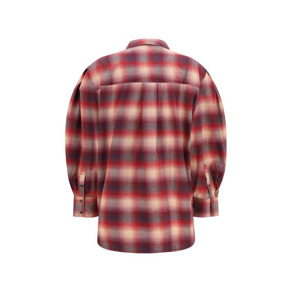 Ganni Multicolor Cotton Pattern Shirt