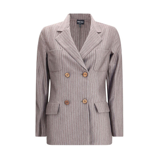 Giorgio Armani Brown Cashmere Blazer Giorgio Armani